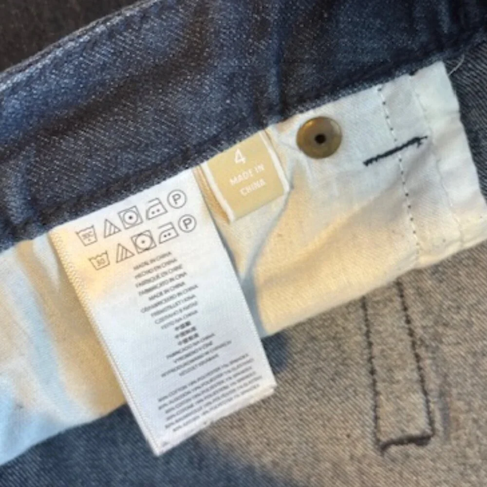 Michael Kors Low Rise Dark Wash Bootcut Jeans - size 4